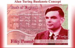 Alan Turing é o rosto da nova nota de £ 50 no Reino Unido