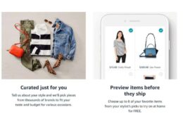 Amazon lança serviço de envio mensal de caixas com roupas