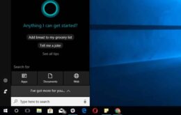 Vídeo mostra Cortana com voz masculina e integração com Outlook