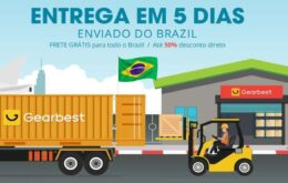 Gearbest abre depósito no Brasil e oferece entrega em 5 dias