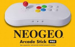 SNK anuncia o Neo Geo Arcade Stick Pro, controle que também é console