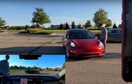 Donos de Teslas tentam ser atropelados pelos próprios carros