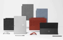 Microsoft lança novos tablets, notebooks e um smartphone dobrável