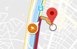 Desvio de trajetos do Google Maps