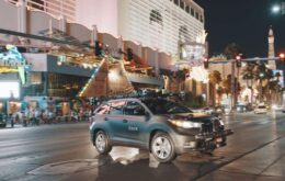 Testes com carros autônomos em Las Vegas