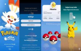 Google e Pokémon criam game para demonstrar sensores de movimento