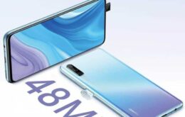 Huawei Y9s terá leitor de digital na lateral e câmera tripla de 48 MP