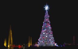 São Paulo ganha árvore de Natal tecnológica