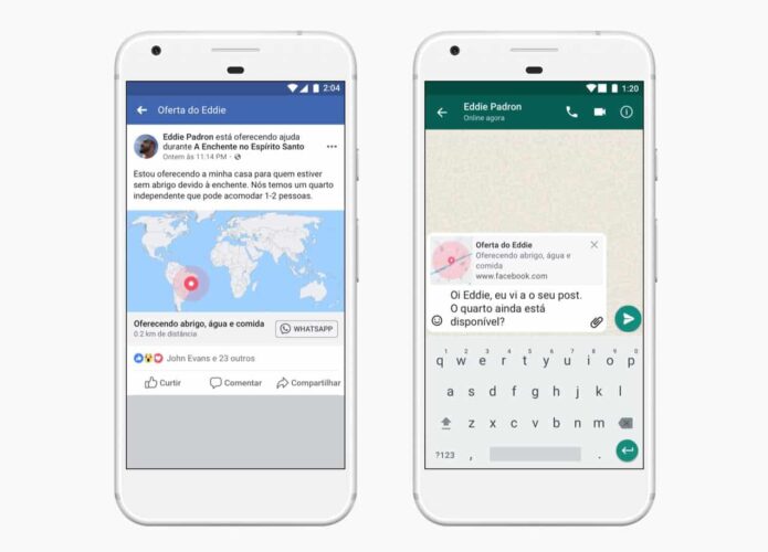 Facebook anuncia recursos para situações de emergência