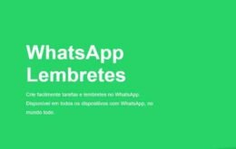 WhatsApp ganha função de lembrete de tarefas