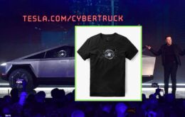 Tesla vende camisetas com ‘gafe’ da apresentação da Cybertruck