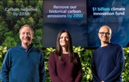 Microsoft quer capturar todo o dióxido de carbono já emitido até 2050