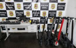 Polícia Civil investiga furtos de patinetes em São Paulo