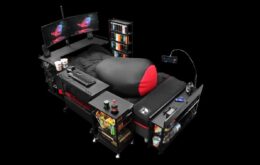 Cansou da cadeira gamer? Empresa japonesa cria cama especial para jogos