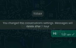 WhatsApp volta a testar recurso que destrói mensagens automaticamente