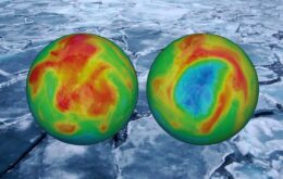 Cientistas registram raro buraco na camada de ozônio sobre o Ártico