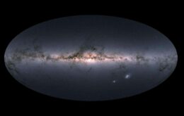 Animação mostra como o satélite Gaia montou o mapa 3D da Via Láctea