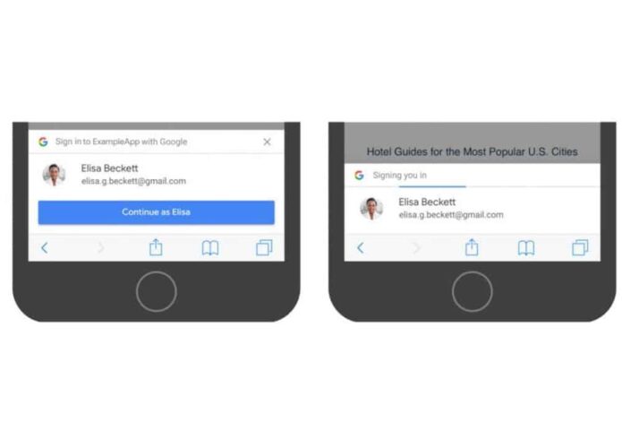 Google revela o One Tap, novo sistema para login em apps e sites