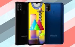 Galaxy M31 chega ao Brasil com bateria de 6.000 mAh