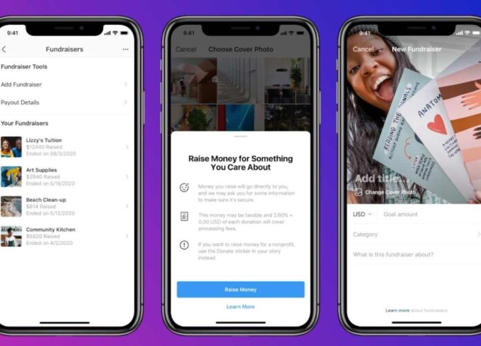 Instagram agora permite criar campanhas pessoais de arrecadação