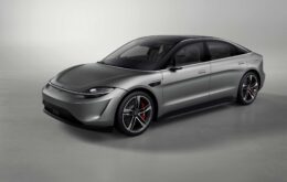 Vision-S, o carro elétrico da Sony, será testado nas ruas de Tóquio