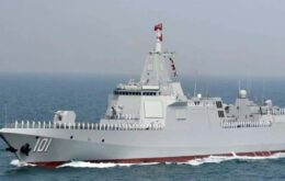 China equipa navios com supergeradores para alimentar canhões laser