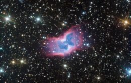 ‘Borboleta espacial’ tem imagem inédita capturada por telescópio do ESO