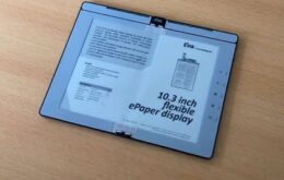 Empresa mostra protótipo de e-Reader dobrável com caneta digital