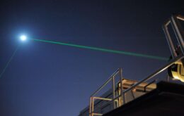 Nasa detecta laser enviado da Terra para satélite em órbita da Lua