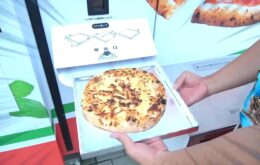 Máquina automática de pizzas faz sucesso no Japão