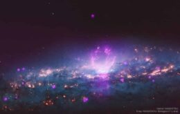 Centro da galáxia expelem bolhas de gás que são ‘rápidas como balas’