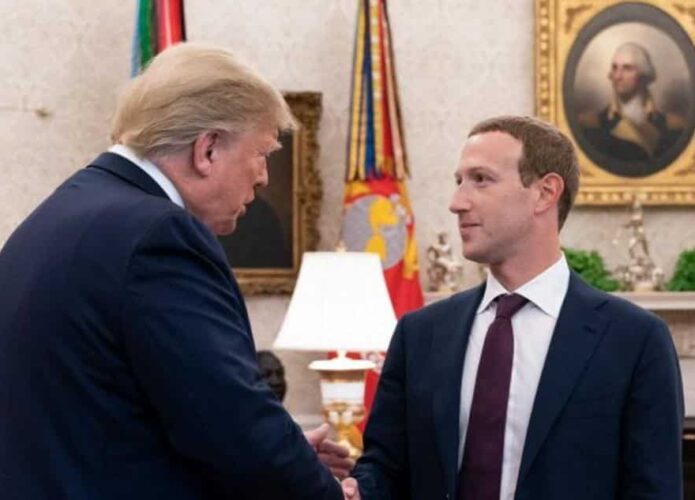 Zuckerberg teria prejudicado o TikTok em conversas com Donald Trump