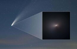 Hubble faz imagem de ‘despedida’ do cometa Neowise