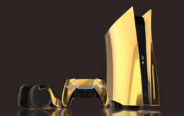 Pré-venda de PlayStation 5 folheado a ouro começa nesta quinta-feira