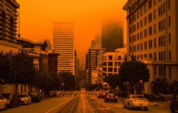 Incêndios deixam céu de San Francisco com visual de ‘Blade Runner’