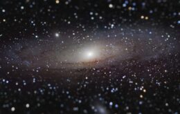 Foto de galáxia em miniatura vence concurso
