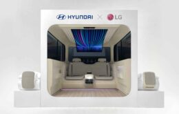 Hyundai Motors e LG apresentam cabine do futuro para carros elétricos