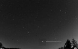 Meteoroide ‘quica’ na atmosfera da Terra e é registrado em vídeo