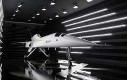 Empresa apresenta protótipo de avião supersônico de passageiros