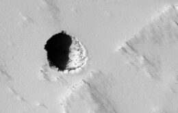 Marte possui túneis de lava três vezes maiores do que os da Terra