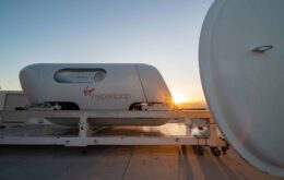 Trem ultrarrápido da Virgin Hyperloop faz 1º teste com passageiros