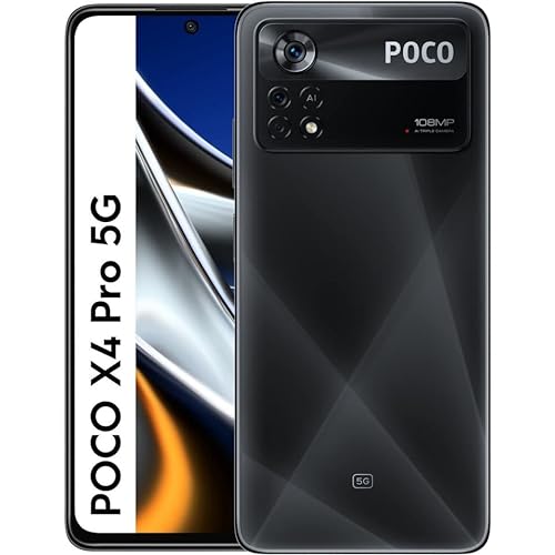 Poco X4 Pro 5G 128 GB 6 GB desbloqueado de fábrica (GSM somente | Sem CDMA - não compatível com Verizon/Sprint) Versão global - Azul a laser
