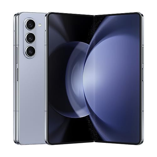 Samsung Galaxy Z Fold5 512GB Tela dobrável de 7.6" Dual Chip 12GB RAM Câm. Tripla até 50MP + Selfie 10MP – Azul