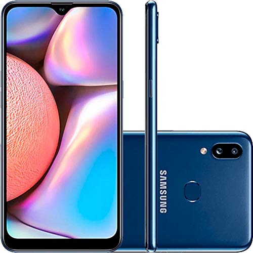 Smartphone Samsung Galaxy A10s, 6,2, 32 Gb, Câmera Dupla, Azul