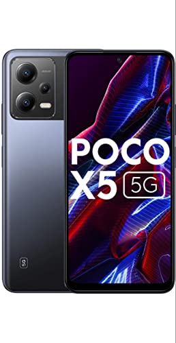 Smartphone Xiaomi Poco X5 5g Dual Sim 256gb 8gb Jaguar Black India Preto