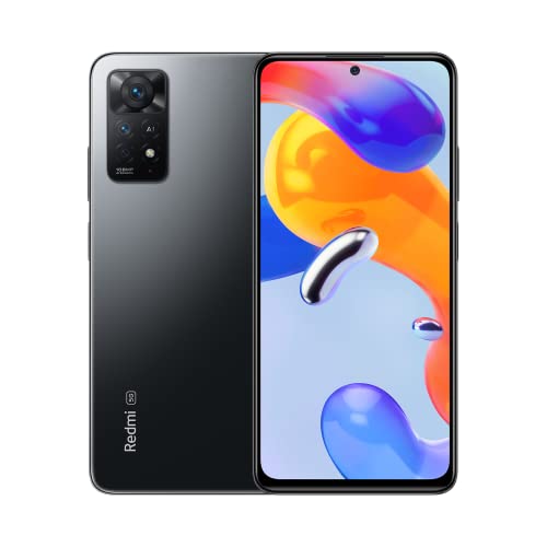 Xiaomi Redmi Note 11 Pro 5G 6G 64GB Cinza Grafite Versão Global Padrão da UE Smartphone Telefone Celular