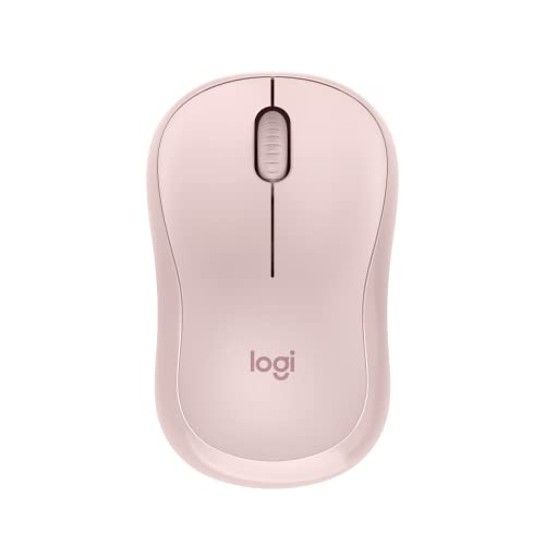 Imagem do produto Mouse Sem Fio Logitech M240 com Conexão Bluetooth, Clique Silencioso, Design Ambidestro Compacto, Bateria de 18 Meses, Compatível com Windows, macOS, ChromeOS - Rosa