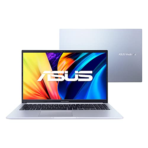 Imagem do produto Notebook ASUS Vivobook, AMD Ryzen 5, 8GB, 256GB, Windows 11 Home, Icelight Silver - M1502IA-EJ251W