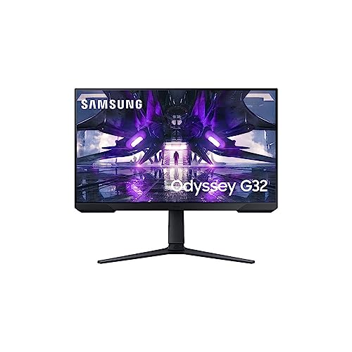 Imagem do produto SAMSUNG Monitor Gamer Odyssey 27', FHD, 165Hz, 1ms, com ajuste de altura, HDMI, DP, Freesync, Preto, Série G32