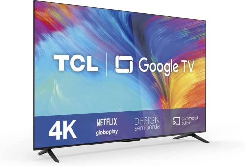 Imagem do produto Smart TV LED 55' 4K UHD TCL 55P635 - Google TV, Wifi, PRETO